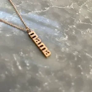 Stella Dot Jewelry Nib Stella Dot Mama Necklace Rose Gold